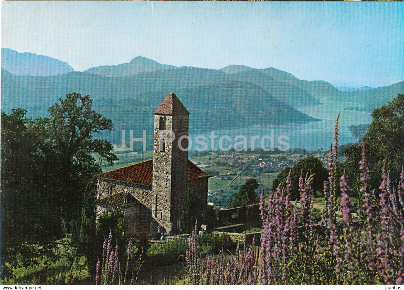 Il Ticino pittoresco - Cademario - Chiesa - church - 6420 - 1983 - Switzerland - used - JH Postcards