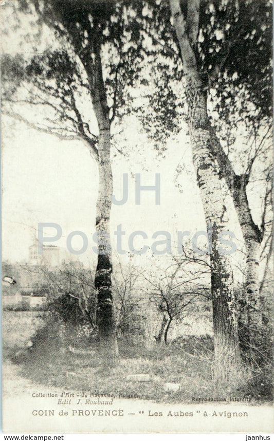 Coin de Provence - Les Aubes a Avignon - old postcard - France - unused - JH Postcards