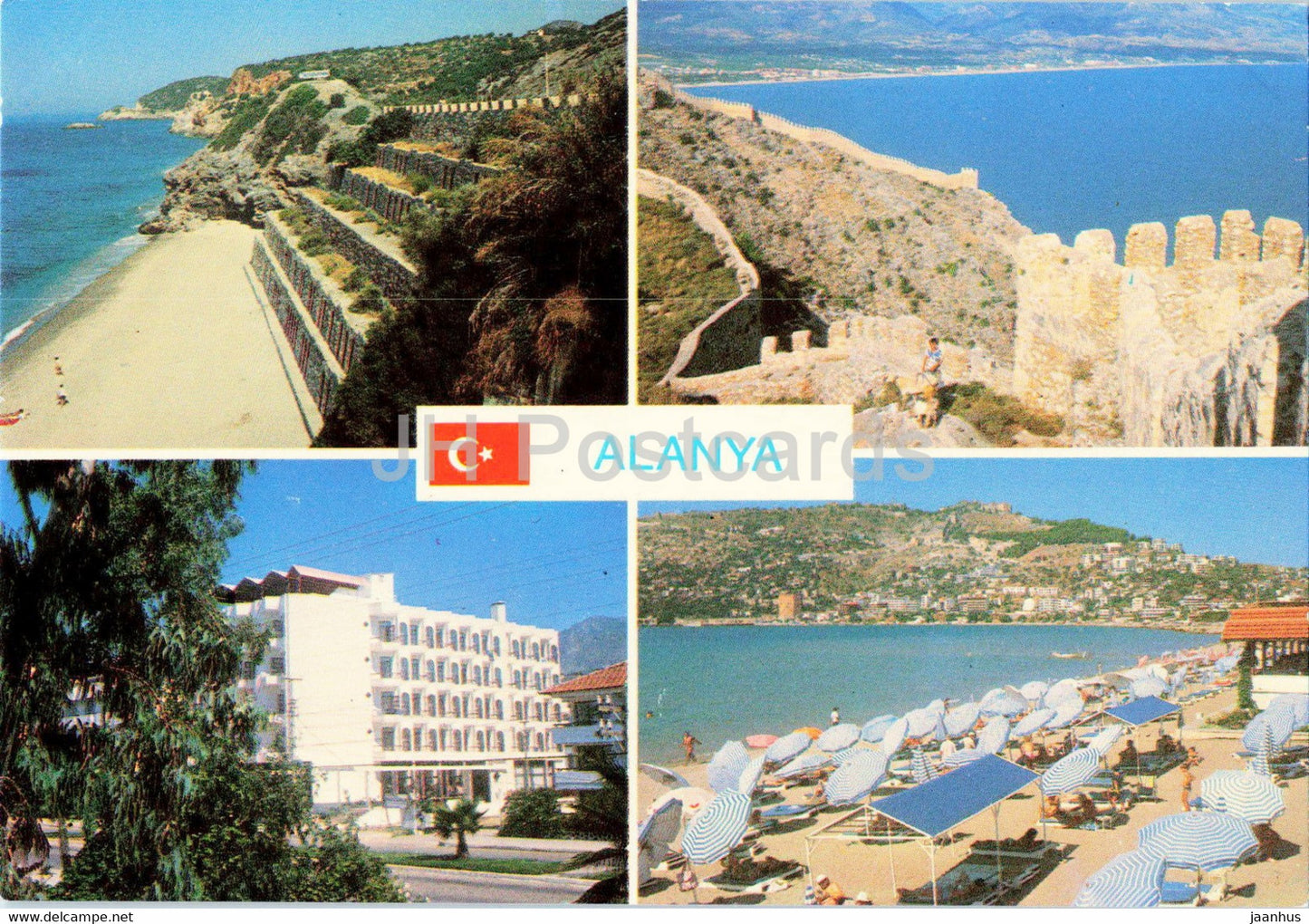Alanya - town views - hotel - 18 - Yetkin Color - Turkey - unused - JH Postcards