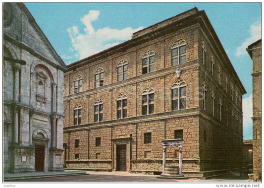 Palazzo Piccolomini - palace - Pienza - Pisa - Toscana - 1514 - Italia - Italy - unused - JH Postcards
