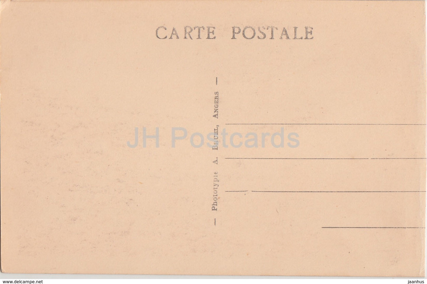 Chinon - Le Château - La Tour de l'Horloge et la Porte d'entrée - 3 - carte postale ancienne - France - inutilisée