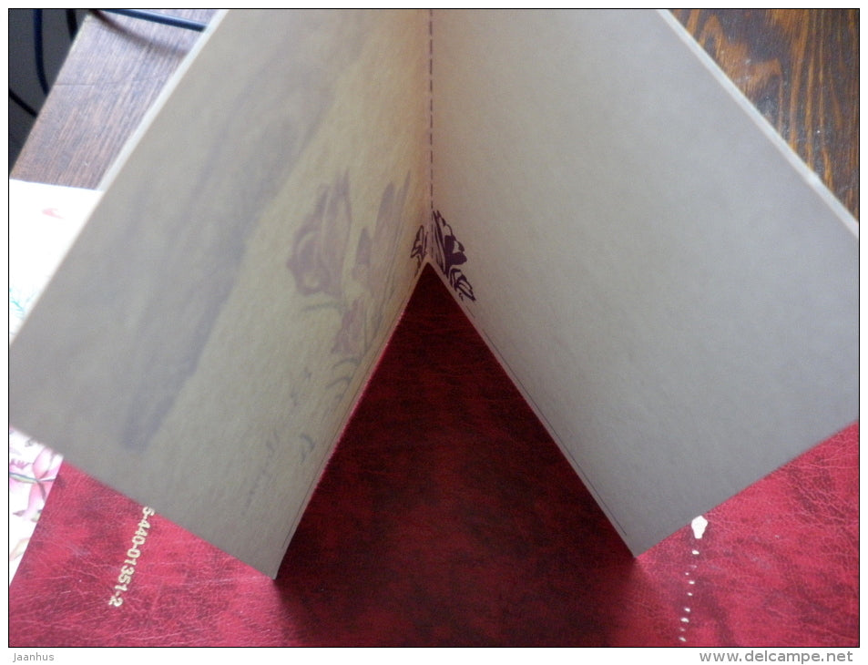 8 March - International Womens Day - flowers - 1986 - Russia - USSR - unused - JH Postcards