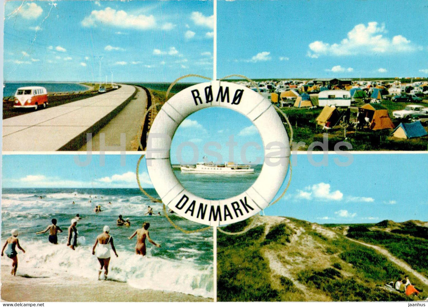 Romo - Danmark - multiview - 114 - 1974 - Denmark - used - JH Postcards