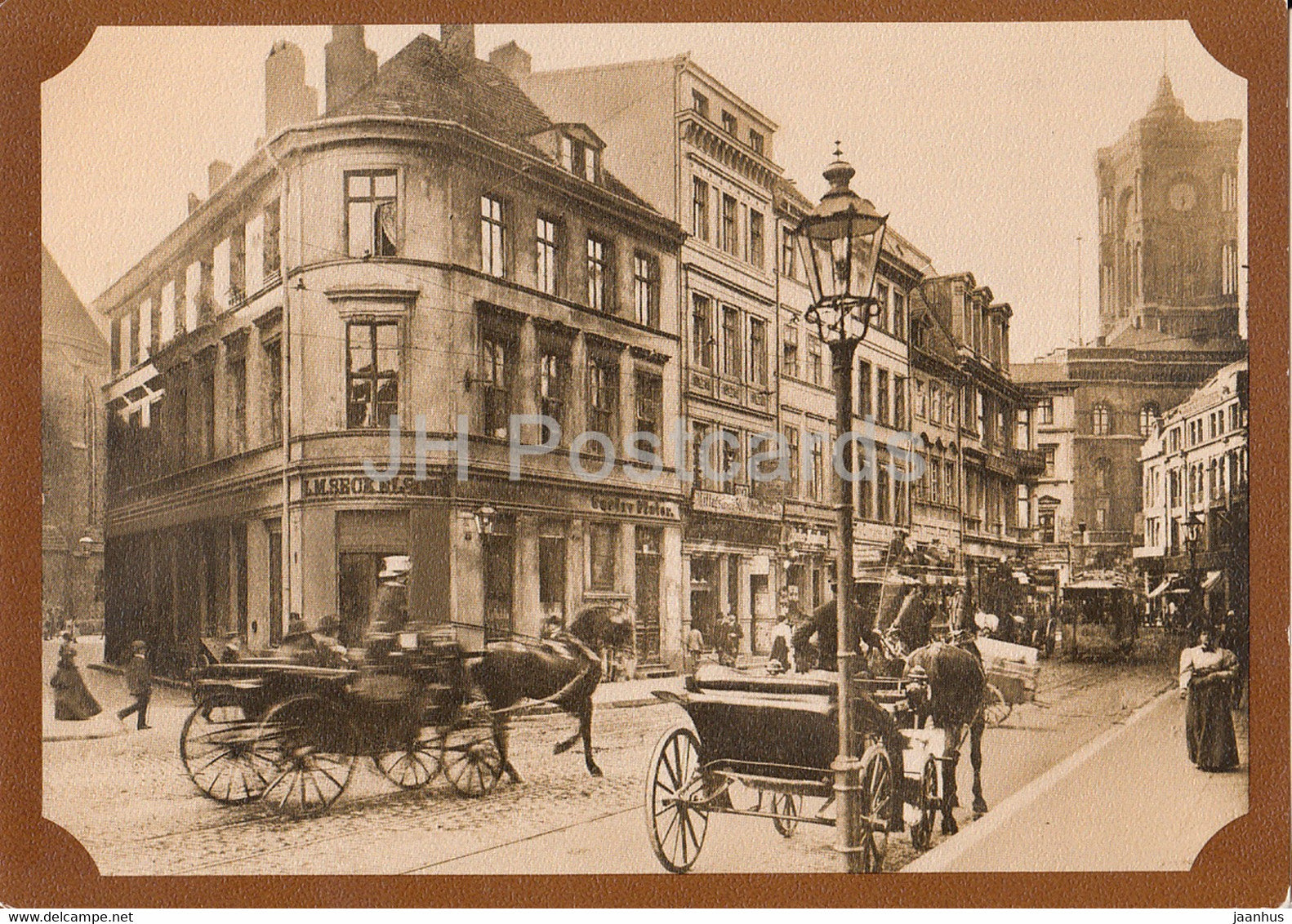 Berlin - Spandauer Strasse - Ecke Eiergasse - Germany - unused - JH Postcards