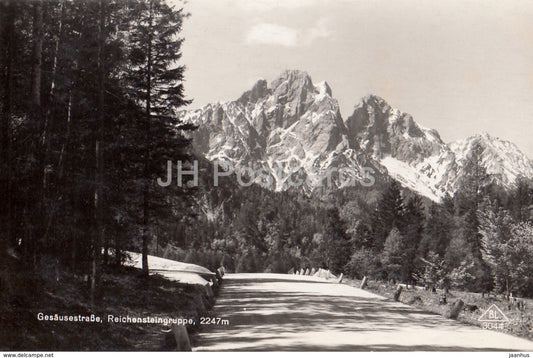 Gesausestrasse - Reichensteingruppe 2247 m - 3044 - old postcard - Austria - unused - JH Postcards