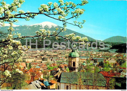 Innsbruck - Motiv in Hotting gegen Patscherkofel - 1984 - Austria - used - JH Postcards