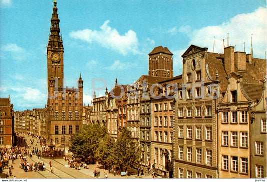 Gdansk - Poland Center - 253 - Poland - used - JH Postcards