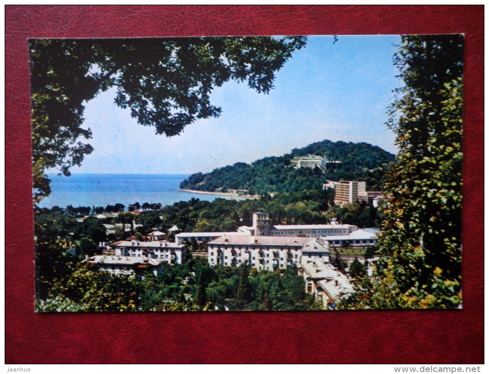 Hosta - Sochi - Black Sea Coast - 1974 - Russia USSR - unused - JH Postcards