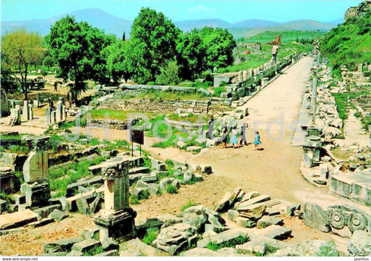 Ephesus - Marble street - Efes - ancient world - 444 - Turkey - unused - JH Postcards
