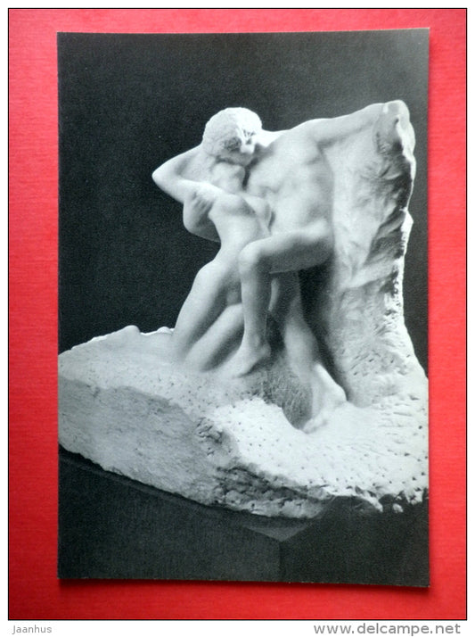 Eternal Spring , 1884 - sculpture by August Rodin - french art - unused - JH Postcards