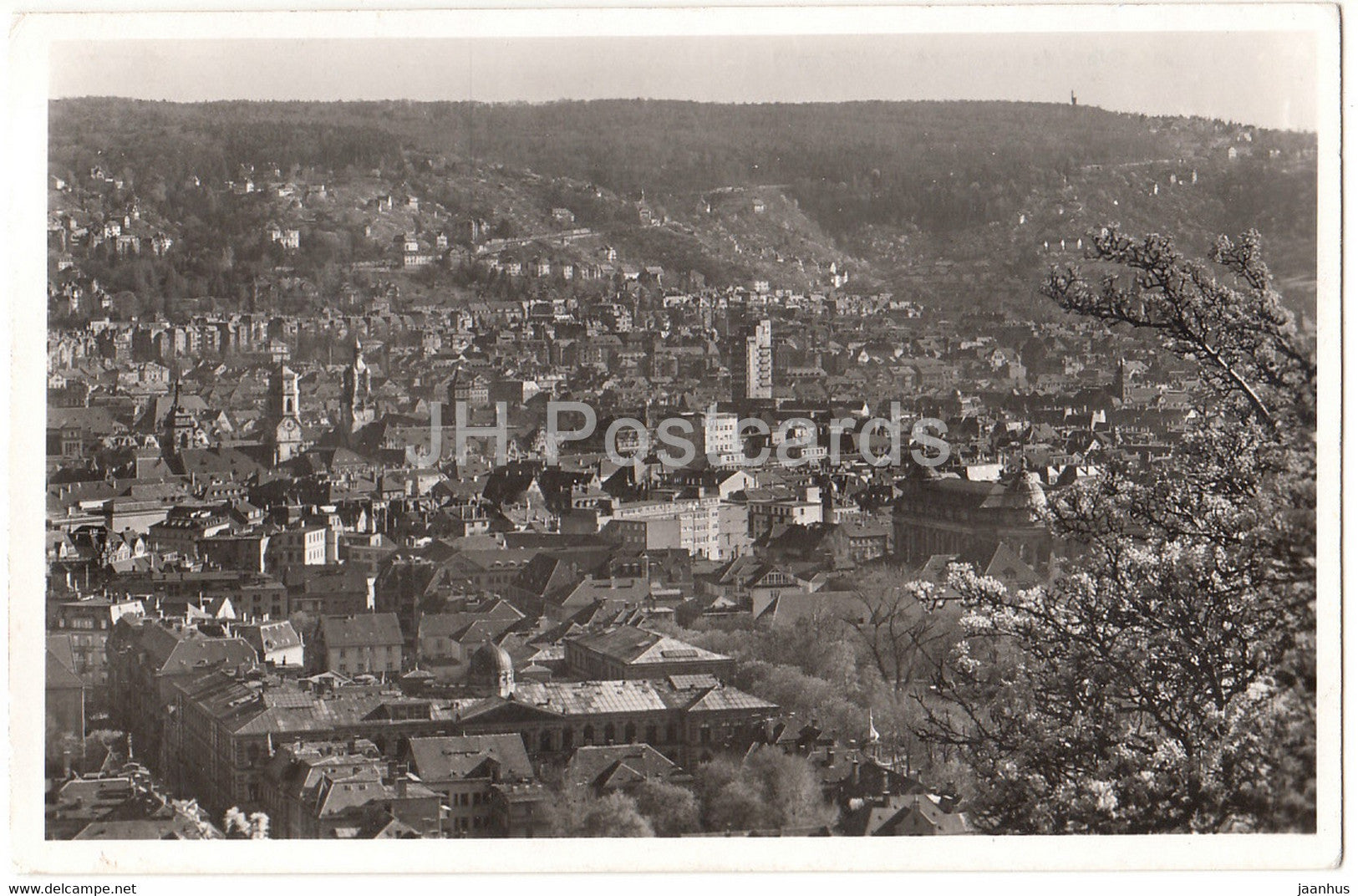 Stuttgart - old postcard - 1950 - Germany - used - JH Postcards