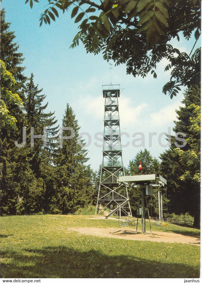 Bachtel Kulm 1119 m - Die Rigi des Zurcher Oberlandes - Aussichtsturm 30 m - Switzerland - unused - JH Postcards