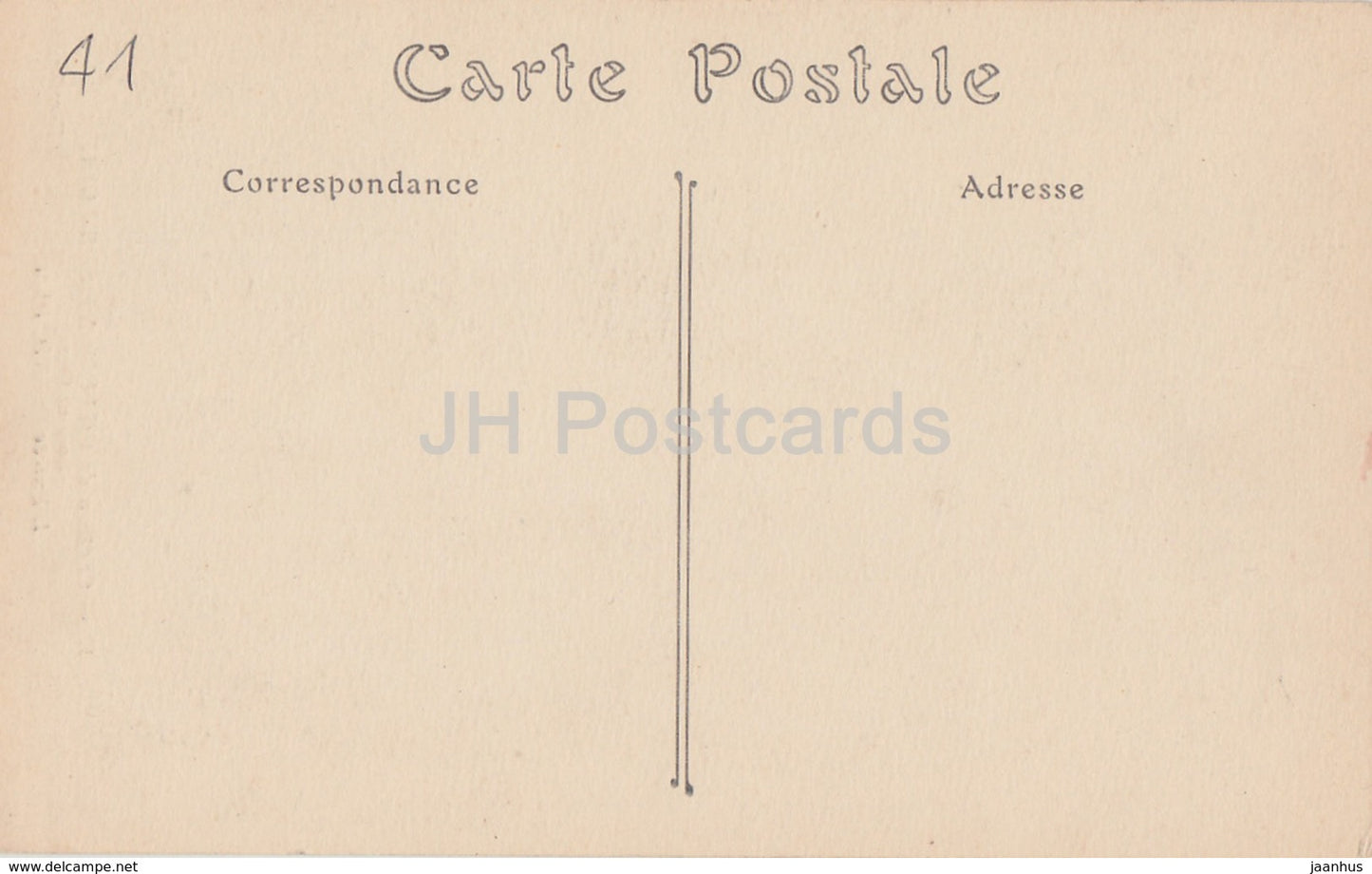 Chateau de Chaumont sur Loire - L'Entrée - Schloss - 17 - alte Postkarte - Frankreich - unbenutzt