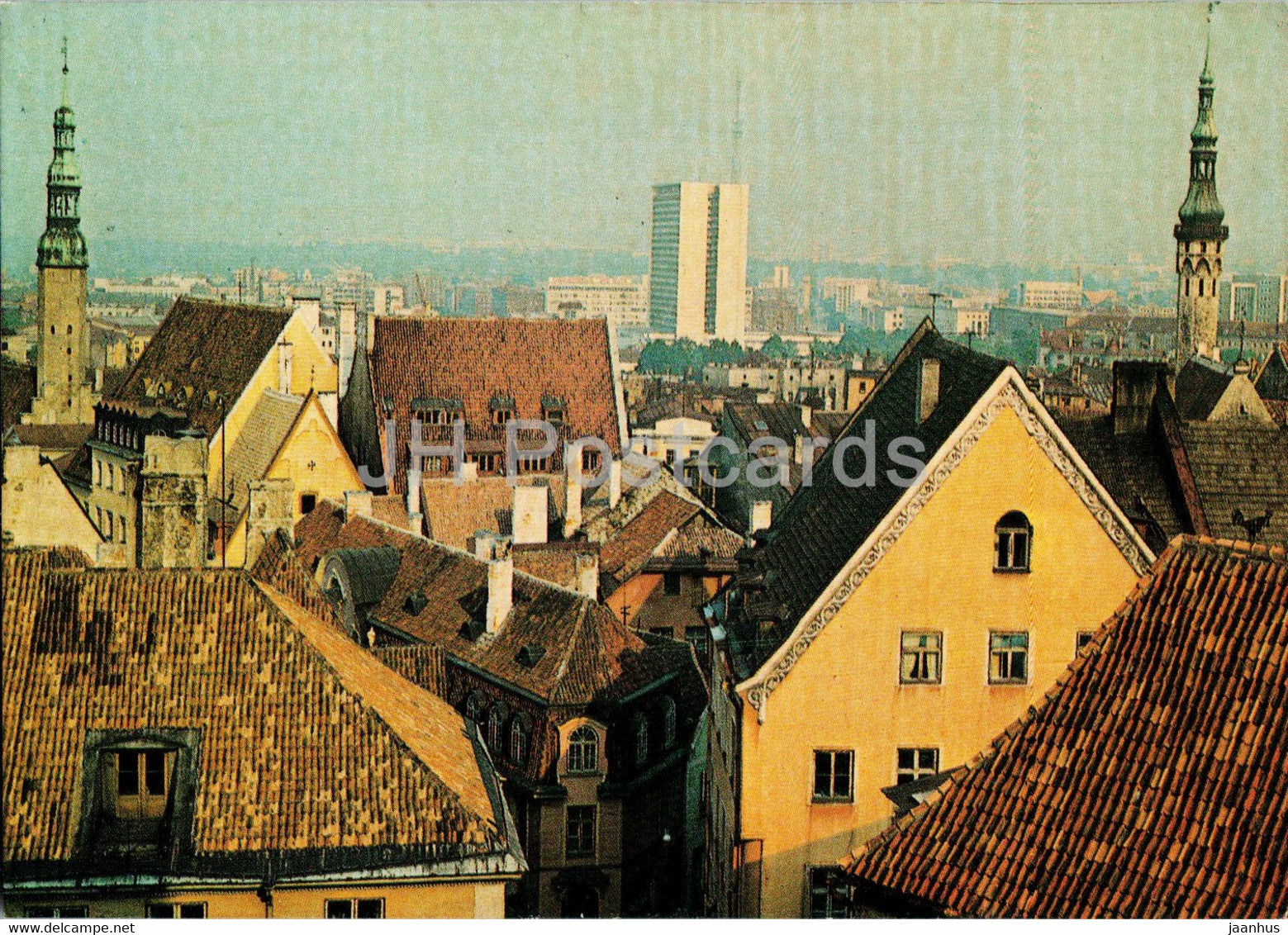 Tallinn - Old Town - 1 - 1979 - Estonia USSR - unused - JH Postcards