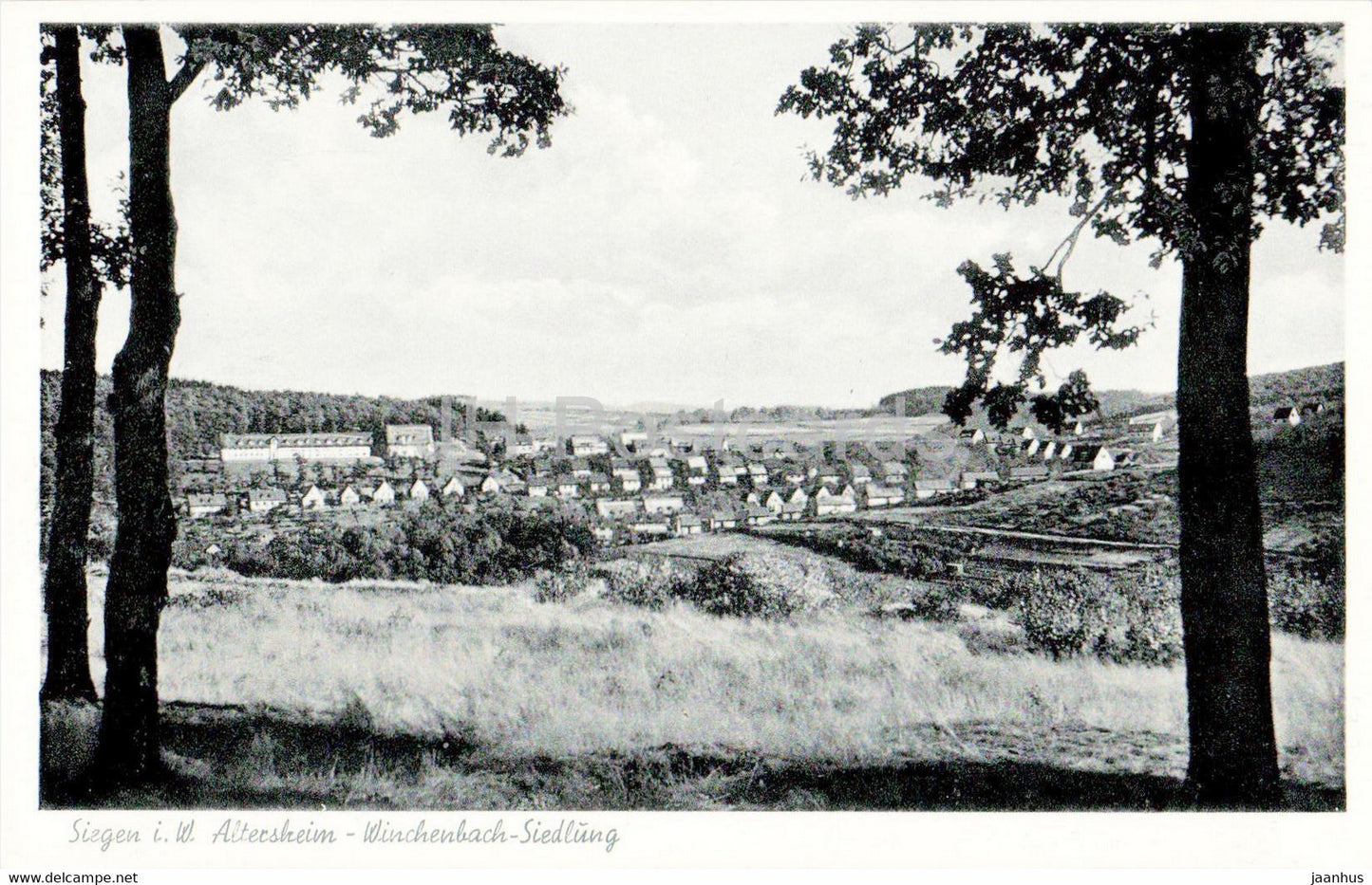 Siegen i W Altersheim - Winchenbach Siedlung - old postcard - Germany - unused - JH Postcards