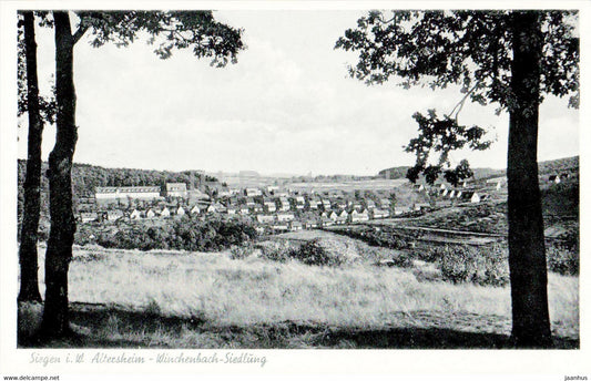 Siegen i W Altersheim - Winchenbach Siedlung - old postcard - Germany - unused - JH Postcards