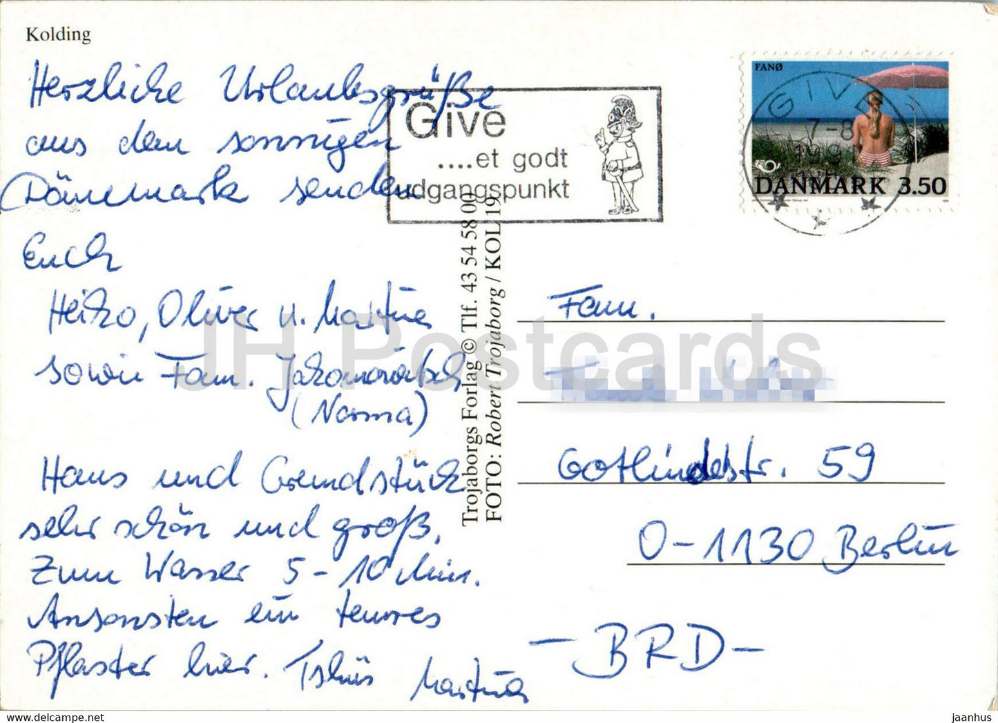 Kolding - multiview - 1991 - Denmark - used