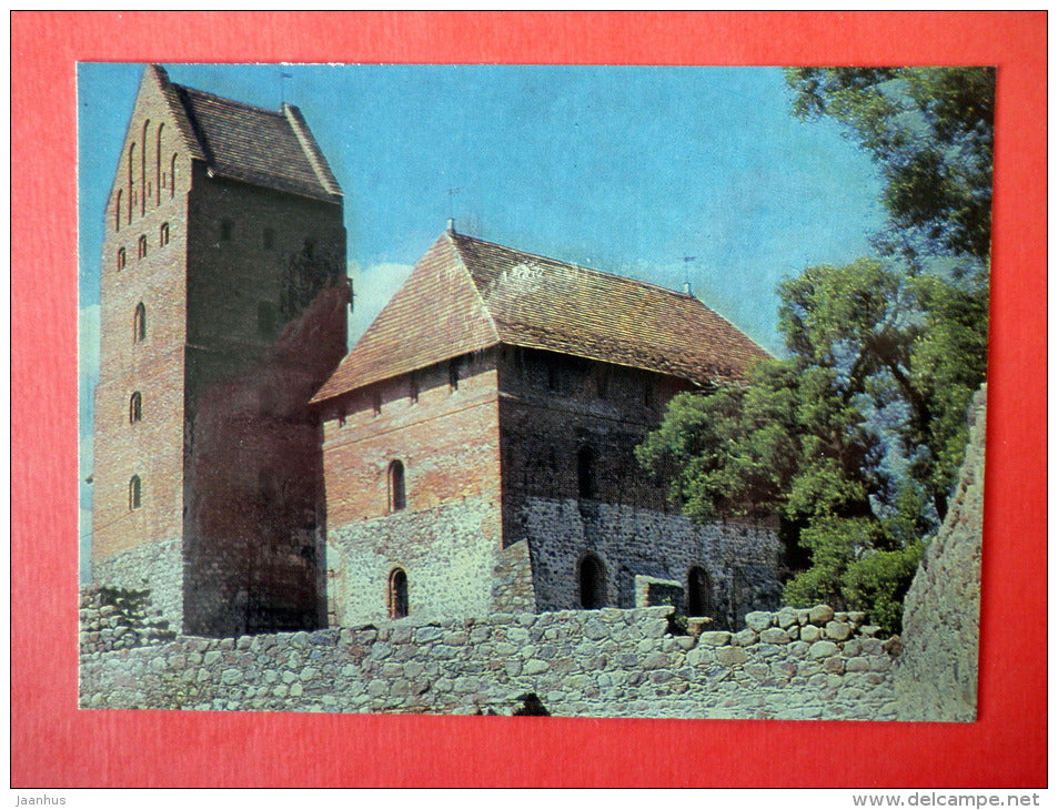 Trakai Castle - Trakai - 1974 - USSR Lithuania - unused - JH Postcards