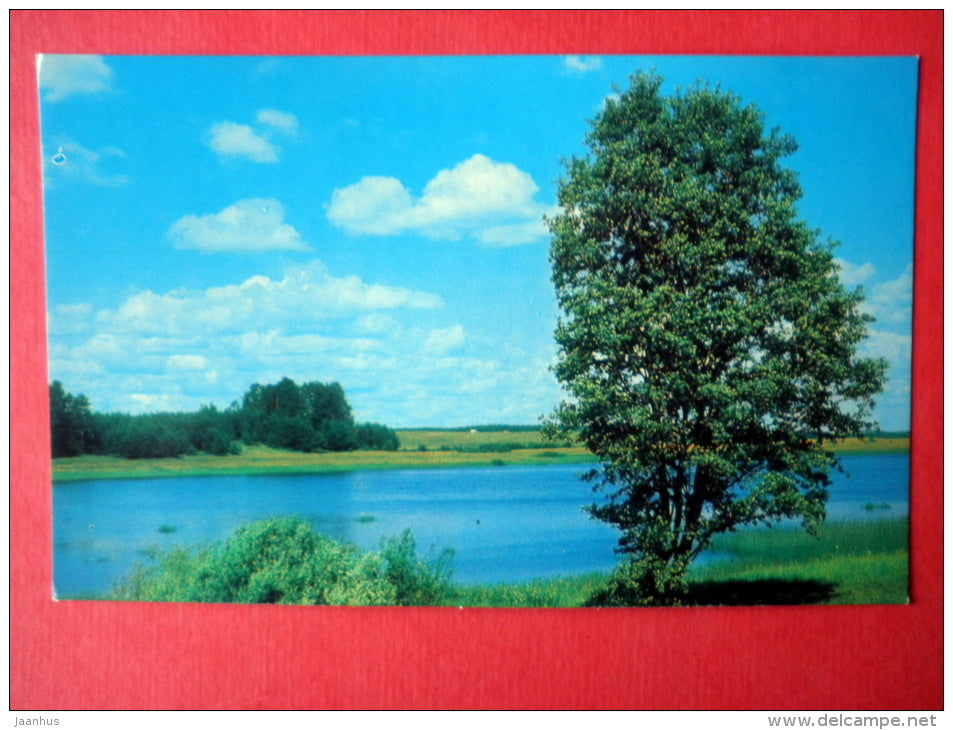 Sorot river - Pushkin State Museum-Reserve Mikhailovskoye - 1969 - Russia USSR - unused - JH Postcards