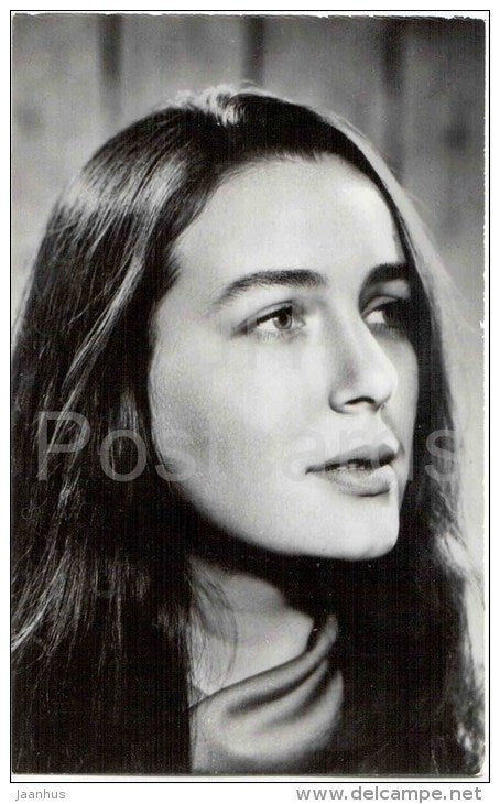 N. Popova - Soviet Russian Movie Actress - 1977 - Russia USSR - unused - JH Postcards