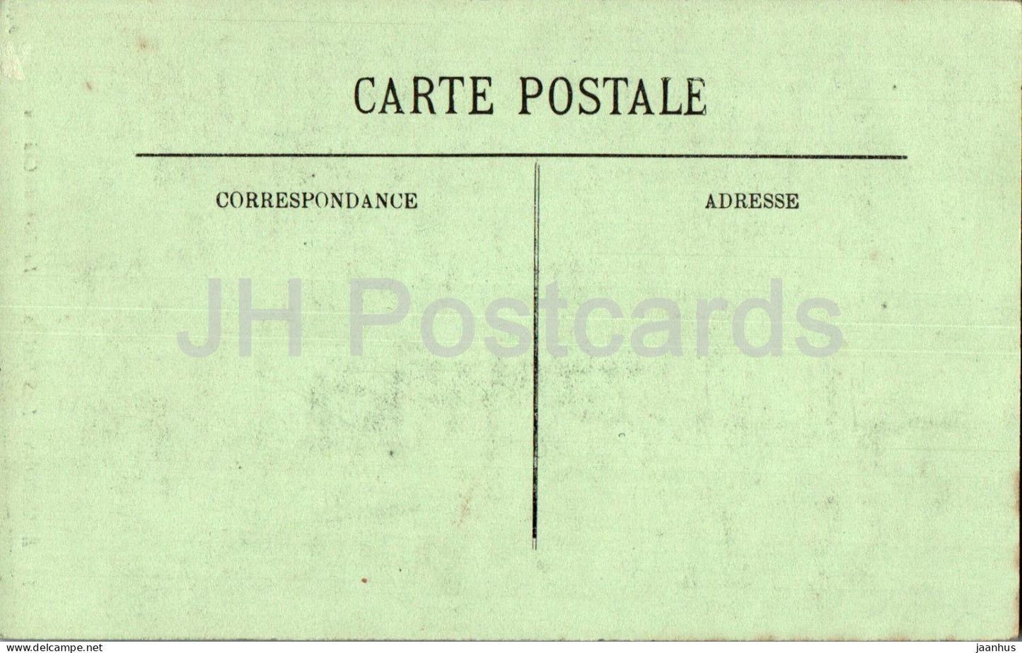 Bourbonne les Bains - La Porte du Château - château - 14 - carte postale ancienne - France - inutilisée