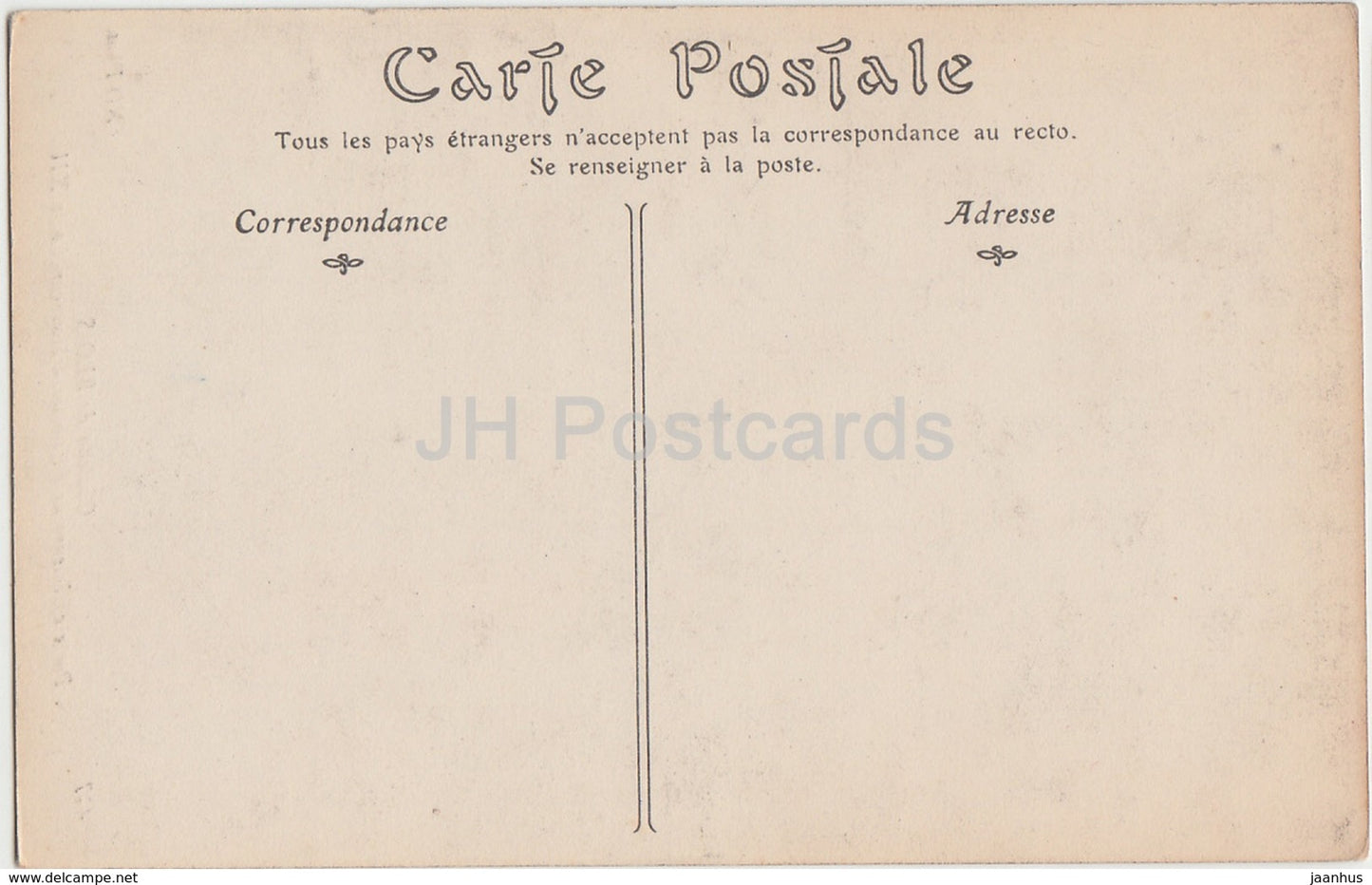 Chateau de Blois - Porte Exterieure de l'Escalier d'Honneur Louis XII - Schloss - 437 - alte Postkarte - Frankreich - unbenutzt