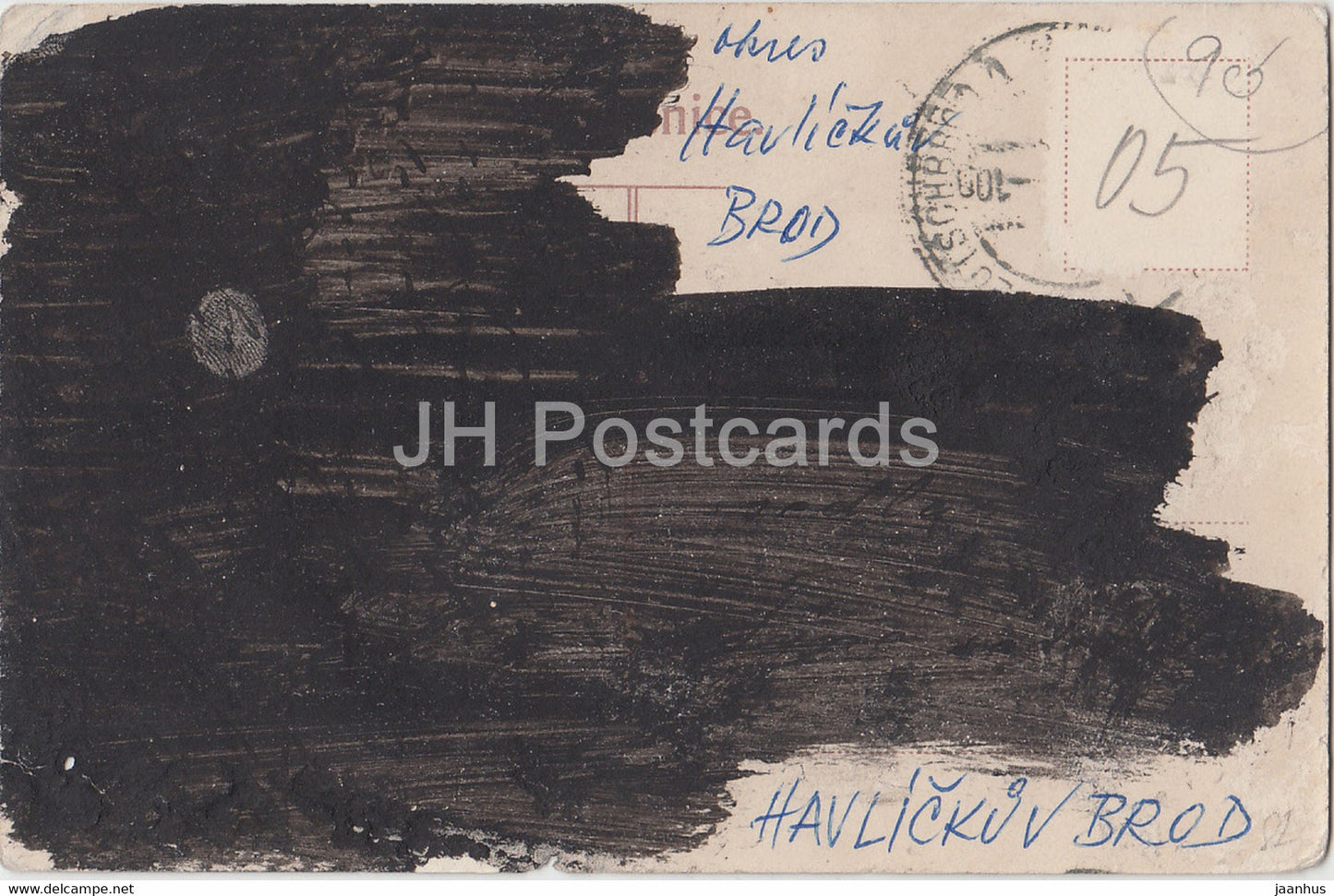 Nemecky Brod - Havlickuv Brod - old postcard - Czech Republic - used
