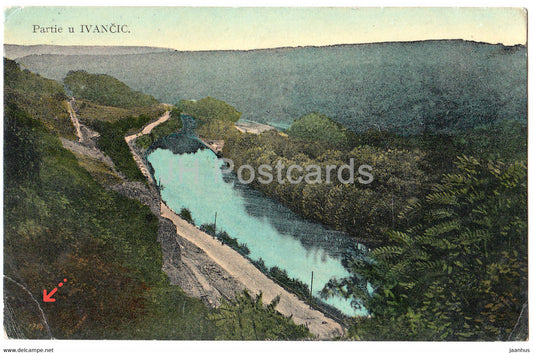 Partie u Ivancic - Ivancice - Feldpost - old postcard - 1912 - Czech Republic - used - JH Postcards