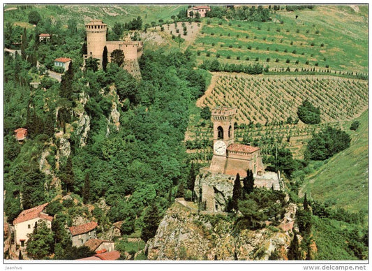 Rocca e Torre dell´Orologio - fortress - Brisighella - Ravenna - Emilia-Romagna - 48013 - Italia - Italy - unused - JH Postcards