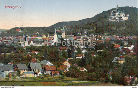 Wernigerode - 211 - old postcard - Germany - used - JH Postcards