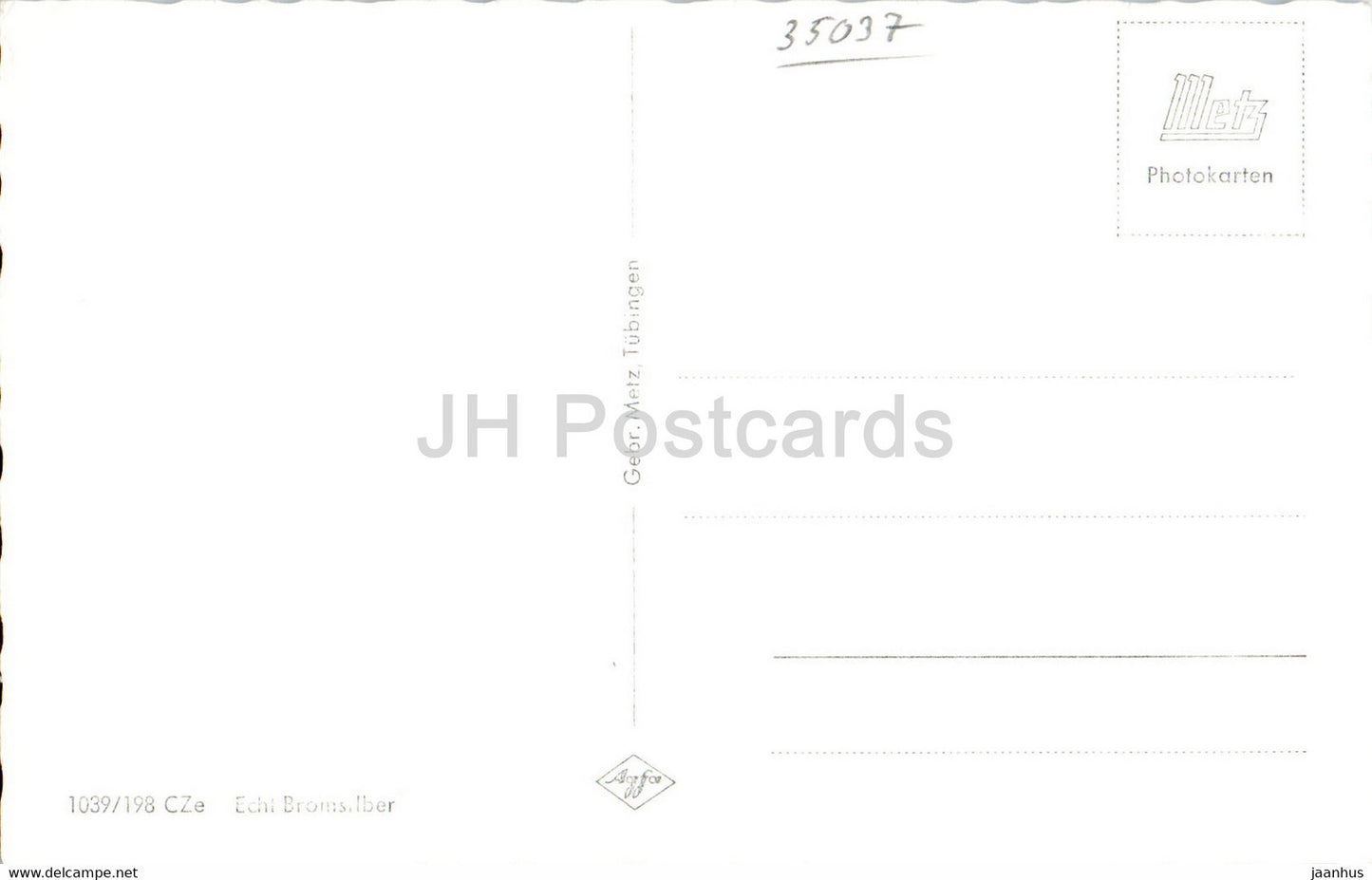 Universitatsstadt Marburg a d Lahn - old postcard - Germany - unused