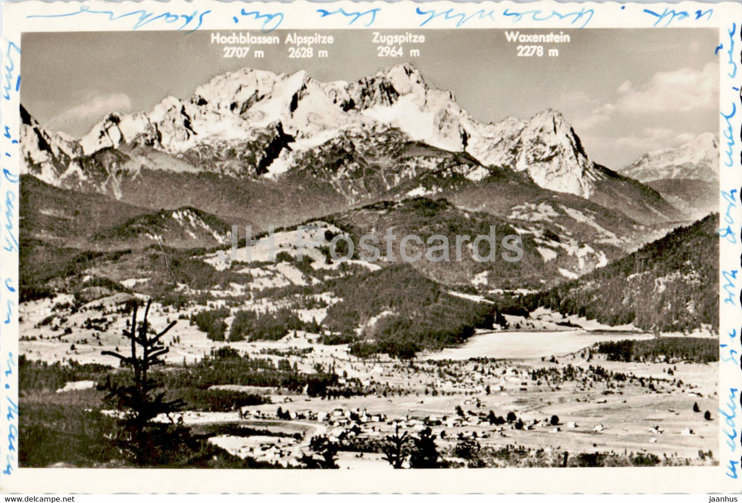 Krun a d Isar - 1963 - Germany - used - JH Postcards