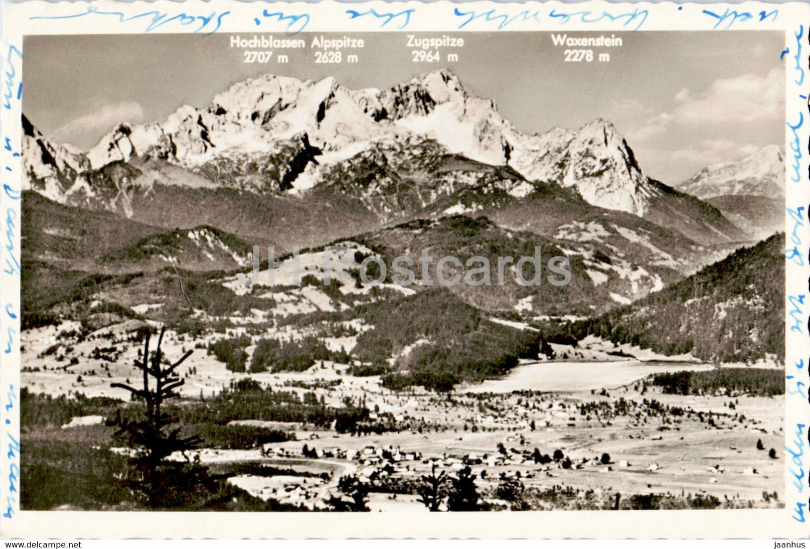 Krun a d Isar - 1963 - Germany - used - JH Postcards