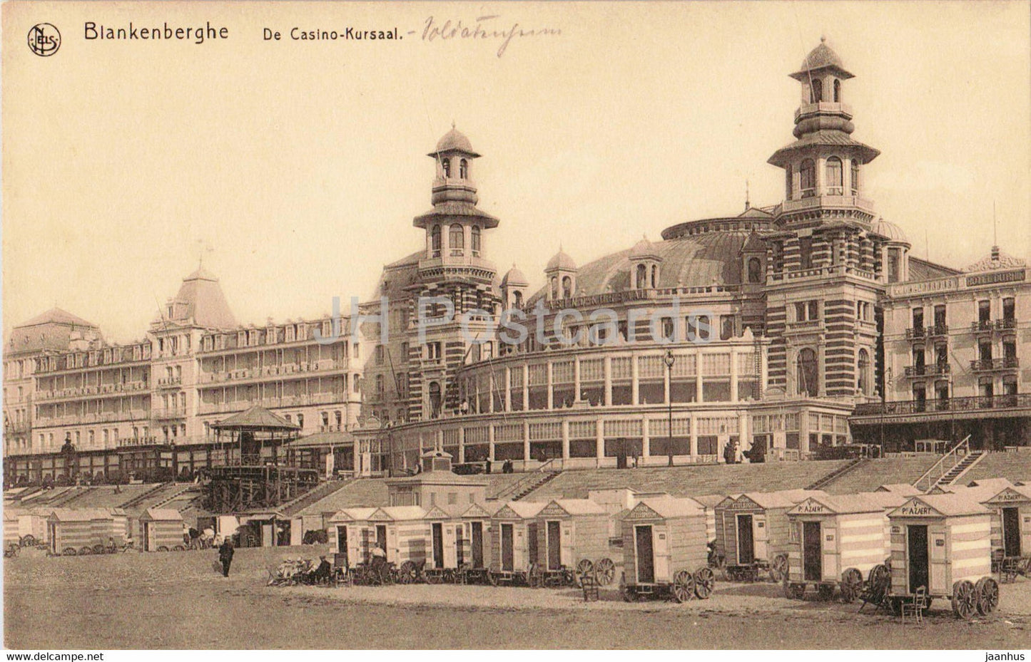 Blankenberghe - Blankenberge - De Casino Kursaal - old postcard - Belgium - used - JH Postcards