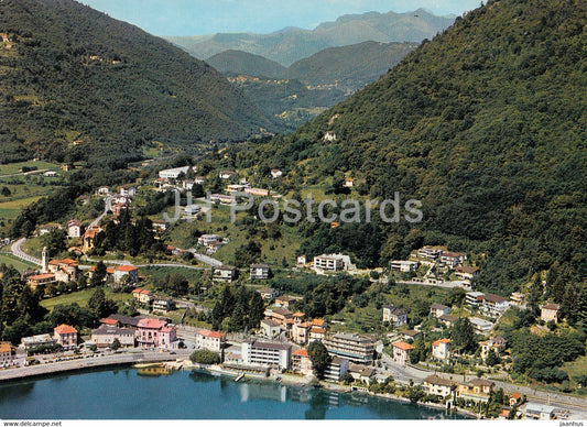 Ponte Tresa - Aerofoto - 1392 - 1975 - Switzerland - used - JH Postcards