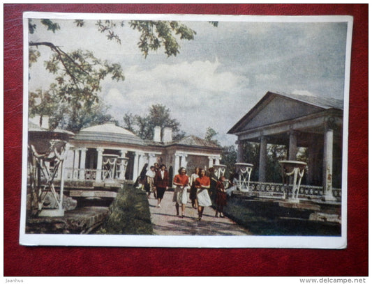 In Catherine Park - Pushkin - 1955 - Russia USSR - unused - JH Postcards