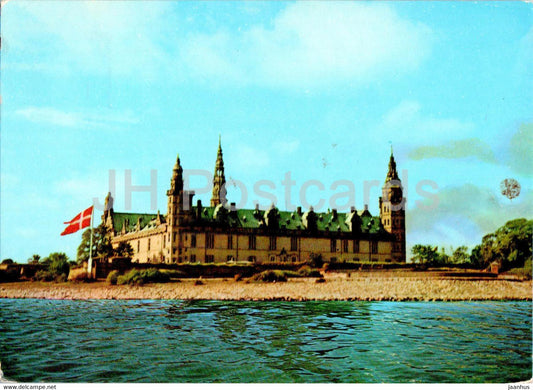 Helsingor - Kronborg Slot - castle - 1971 - Denmark - used - JH Postcards