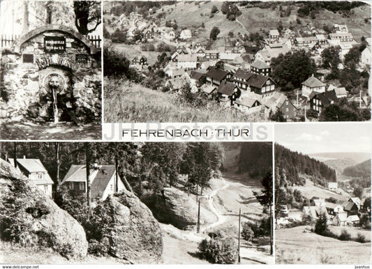Fehrenbach - Kr Hildburghausen - Thur - 1984 - Germany DDR - used - JH Postcards