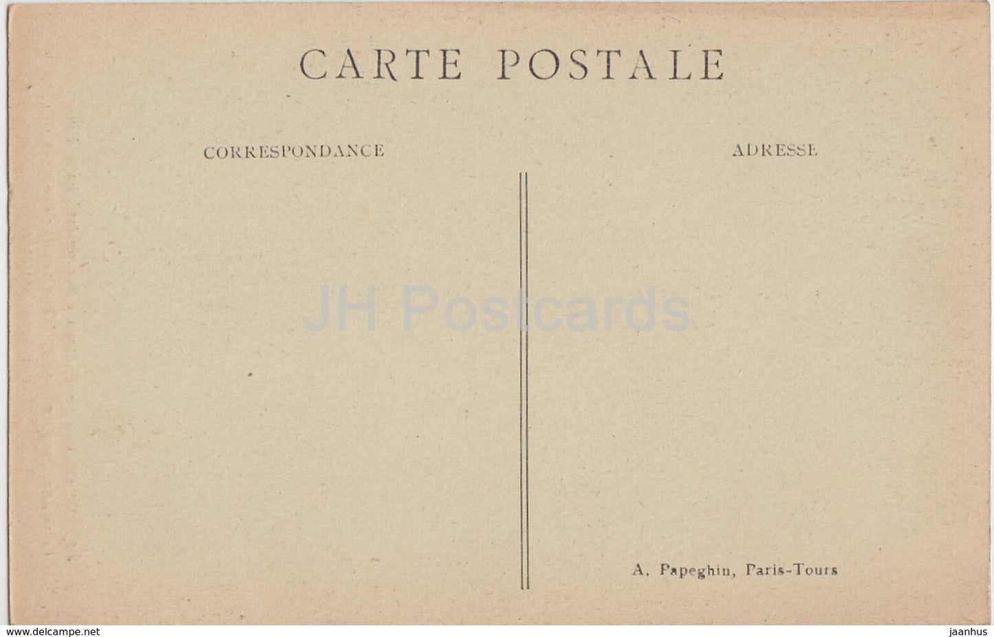 Blois - Le Chateau - Facade interieure Francois I - Le Grand Escalier - castle - 51 - old postcard - France - unused