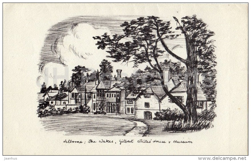 The Wakes , Gilbert White´s House Museum - Selborne - England - unused - JH Postcards
