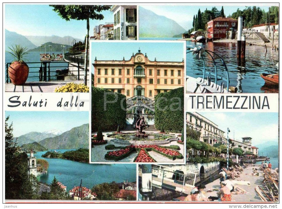 Saluti dalla Tremezzina - Como - Lombardia - 75 - Italia - Italy - unused - JH Postcards