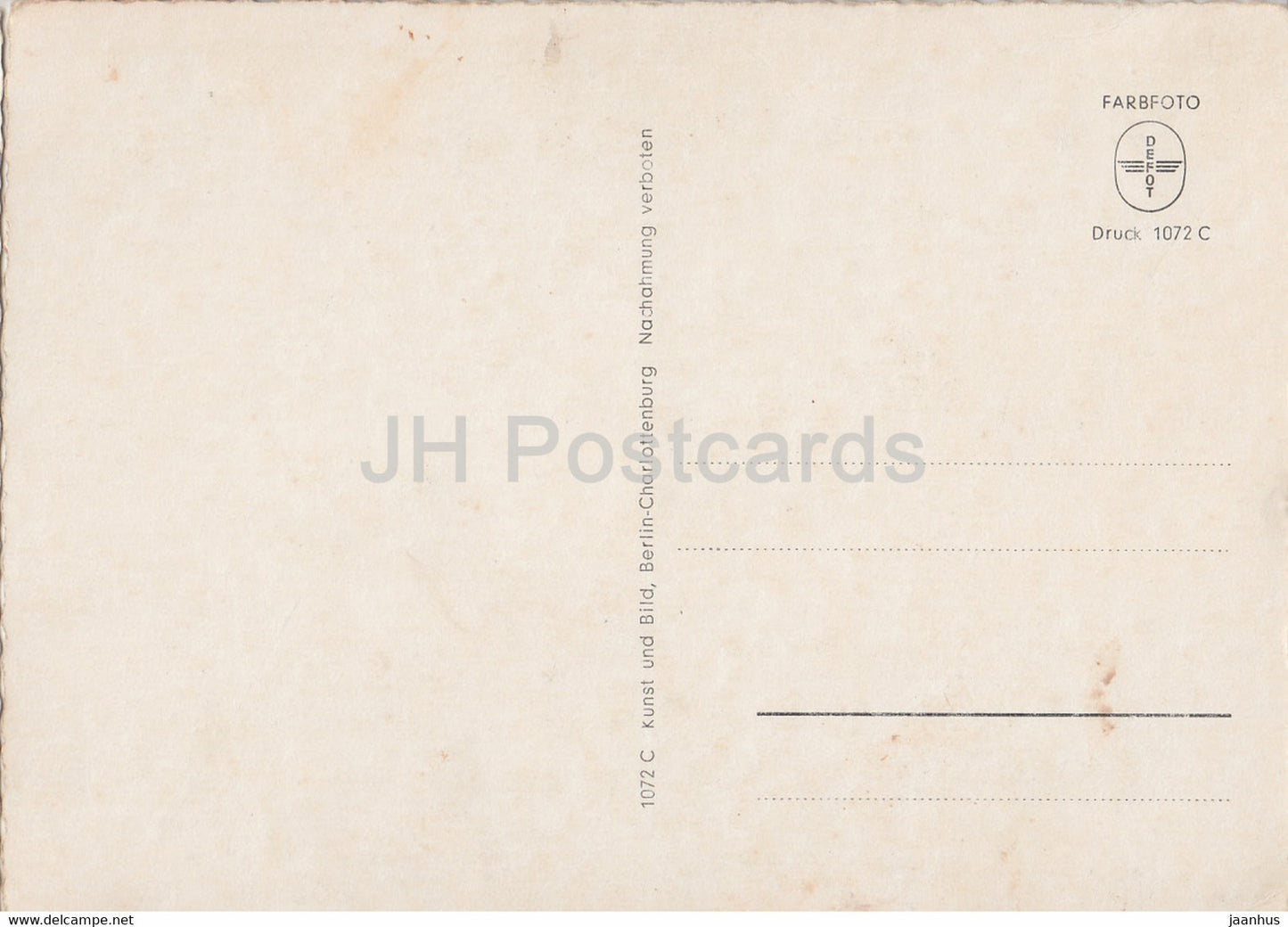 Berlin - Berliner Schnauze - Germany - unused