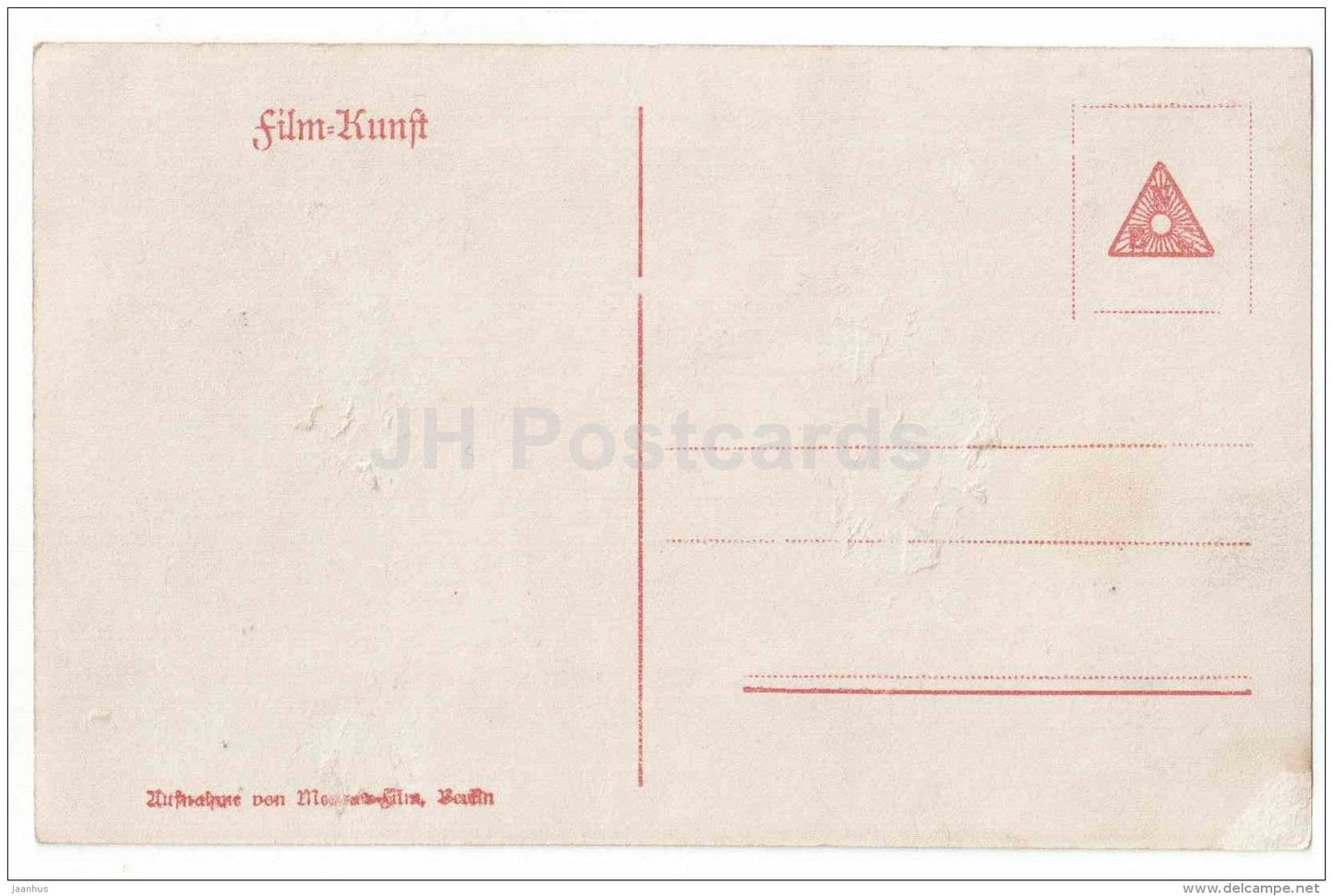 Die beiden Gatten der Frau Ruth - Henny Porten - movie - film - 615/5 - old postcard - Germany - unused - JH Postcards