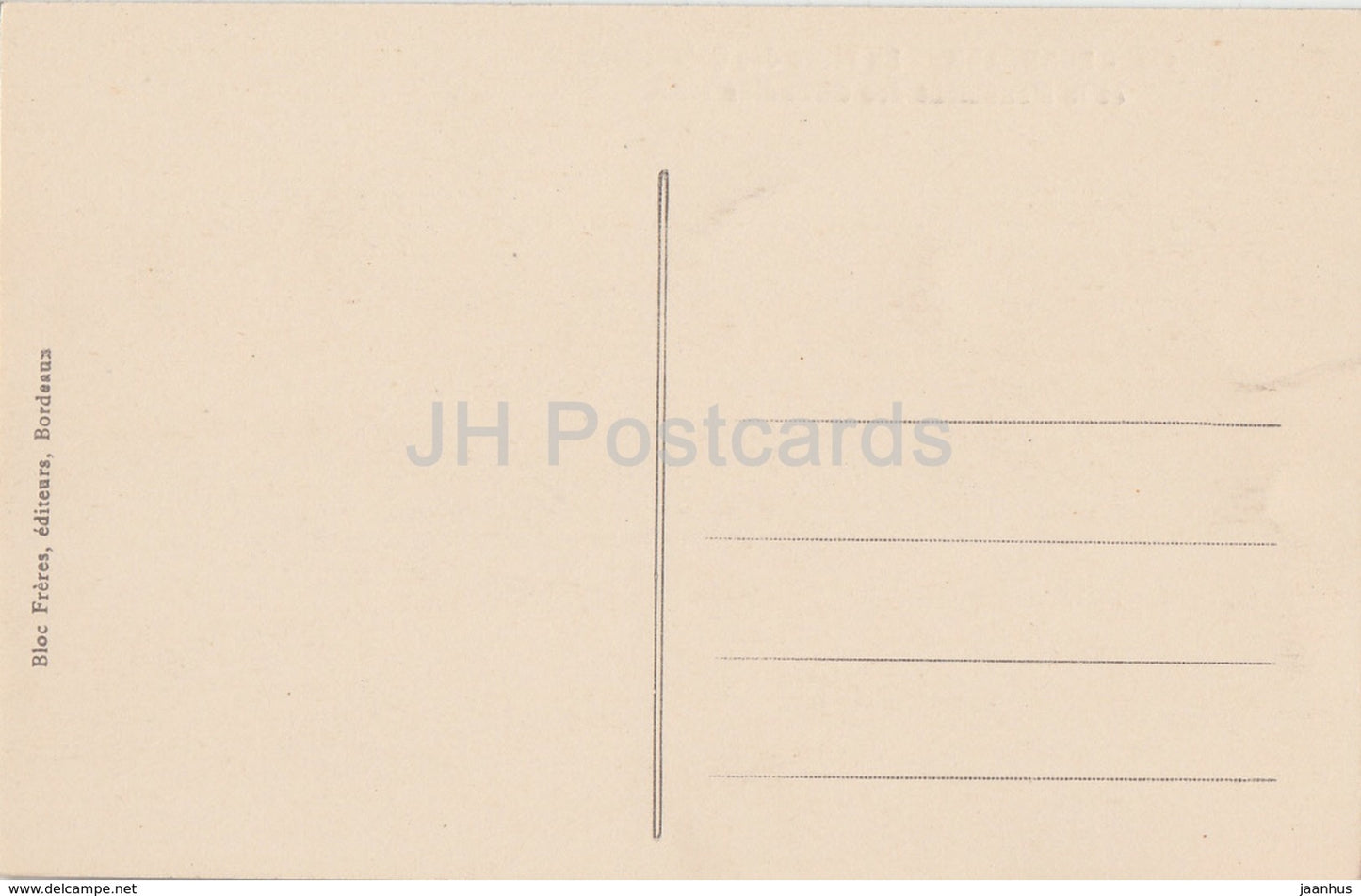 Bordeaux - La Place des Quinconces et le monument des Girondins - 123 - old postcard - France - unused
