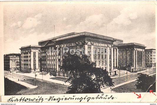 Kottowitz - Chotovice - Regierungsgebaude - old postcard - Czech Republic - used - JH Postcards
