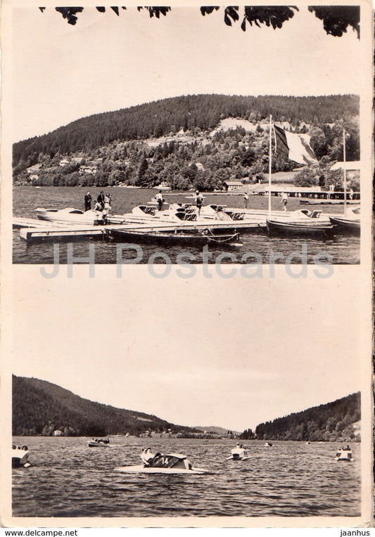 Gerardmer - Vosges - boat - 548 - France - unused - JH Postcards