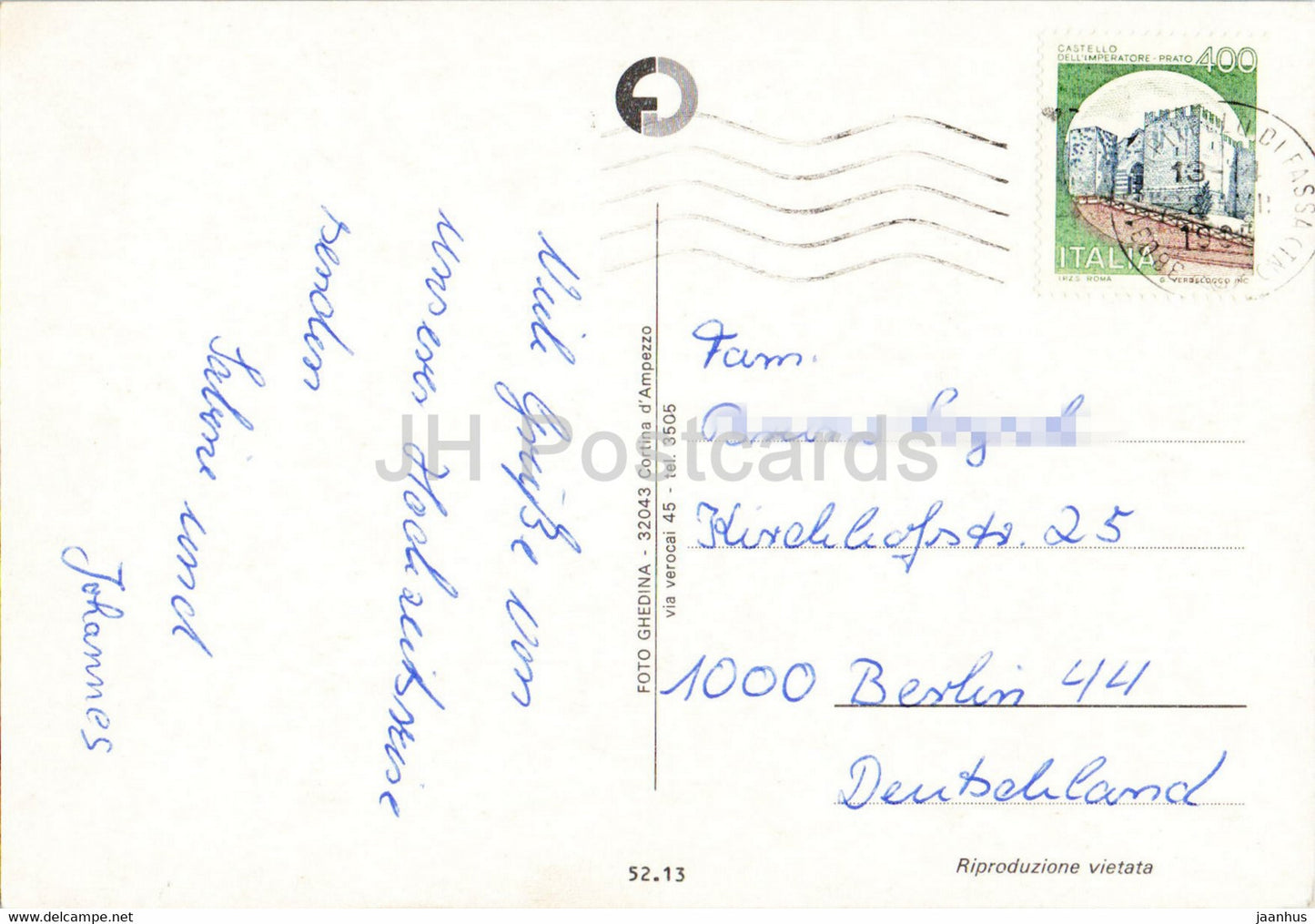 Campitello di Fassa - 1985 - Italy - used