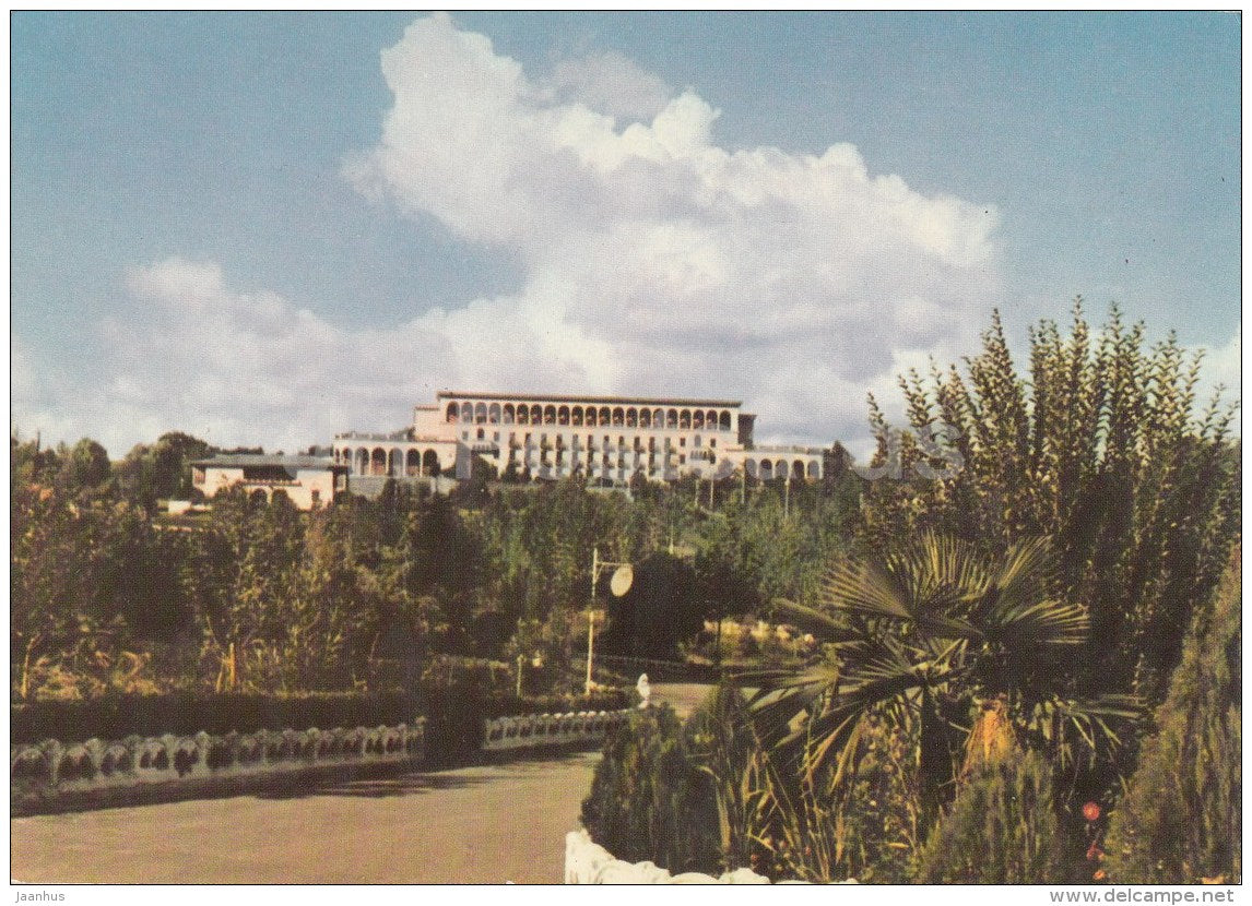sanatorium Mettalurg in the spaof Tskhaltubo - Tbilisi - Georgia USSR - unused - JH Postcards