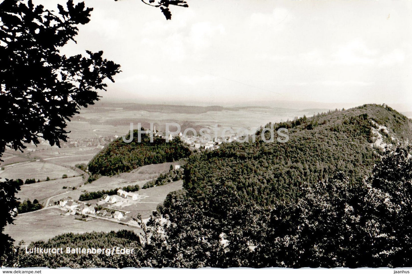 Luftkurort Battenberg - Eder - 1972 - Germany - used - JH Postcards