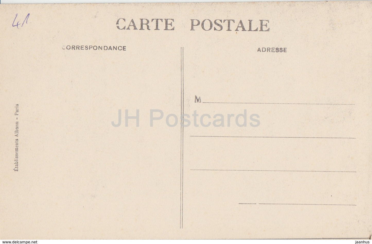 Blois - Le Chateau - Le Duc de Guise se chauffait a cette cheminee - castle - 36 - old postcard - France - unused